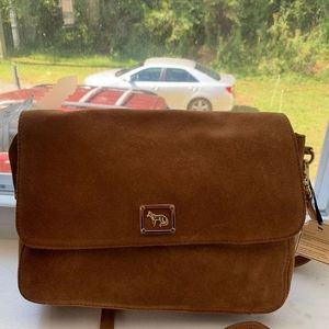 Emma Fox Suede handbag